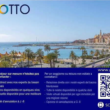 Renove Avec Balcon Et Garage En Plein Coeur De - Fr-1-196-375 Lejlighed Menton